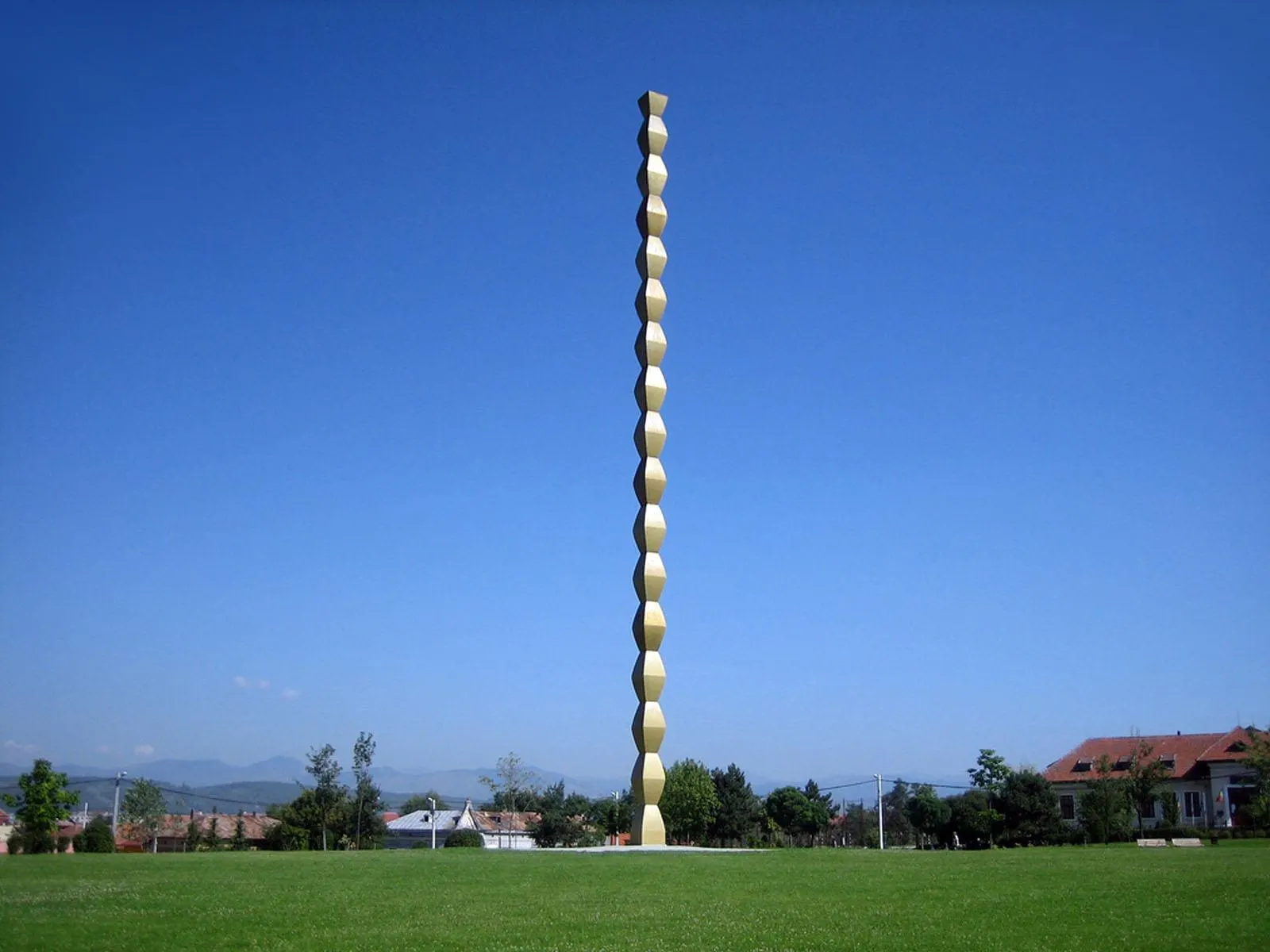 Prima schiţă desenată de Brâncuşi pentru Coloana Infinitului va fi expusă, în premieră. Unde se afla