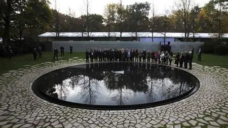 Mesajul revoltător scris pe un monumet din Berlin dedicat romilor ucişi de nazişti