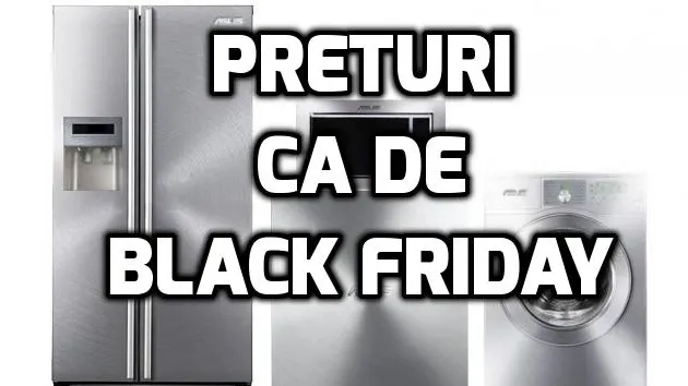eMAG.ro, mari surprize, cu 3 saptamani înainte de Black Friday 2015. Reduceri mari la electrocasnice