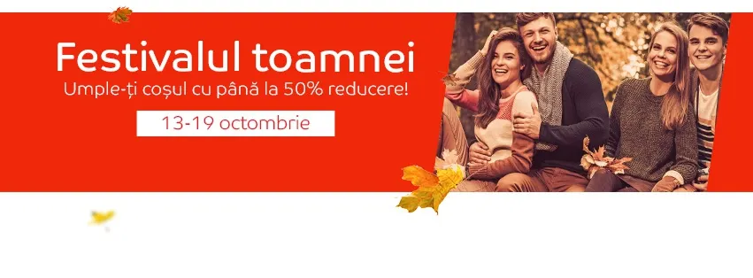 eMAG Festivalul toamnei – reduceri 50% la telefoane, tablete și smartwatches