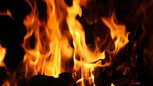 Trecea prin fața șemineului său, când a observat ceva ciudat în el. A înlemnit când a văzut ce era