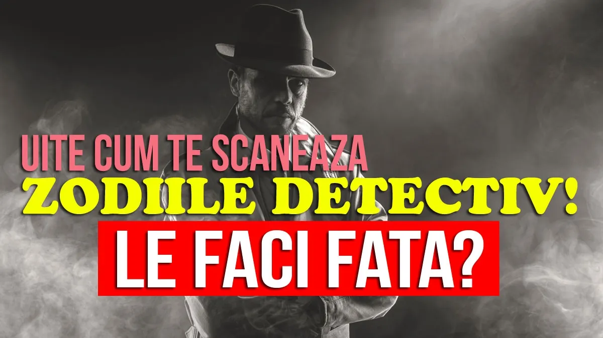 Uite cum te scanează zodiile detectiv! Le faci faţă? 
