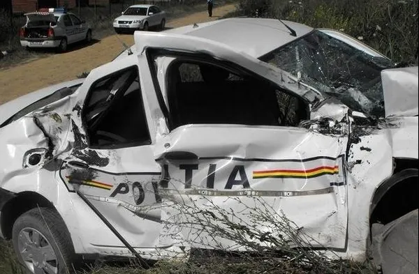 Accident rutier grav în Galați: Un polițist a murit, iar altul este grav rănit
