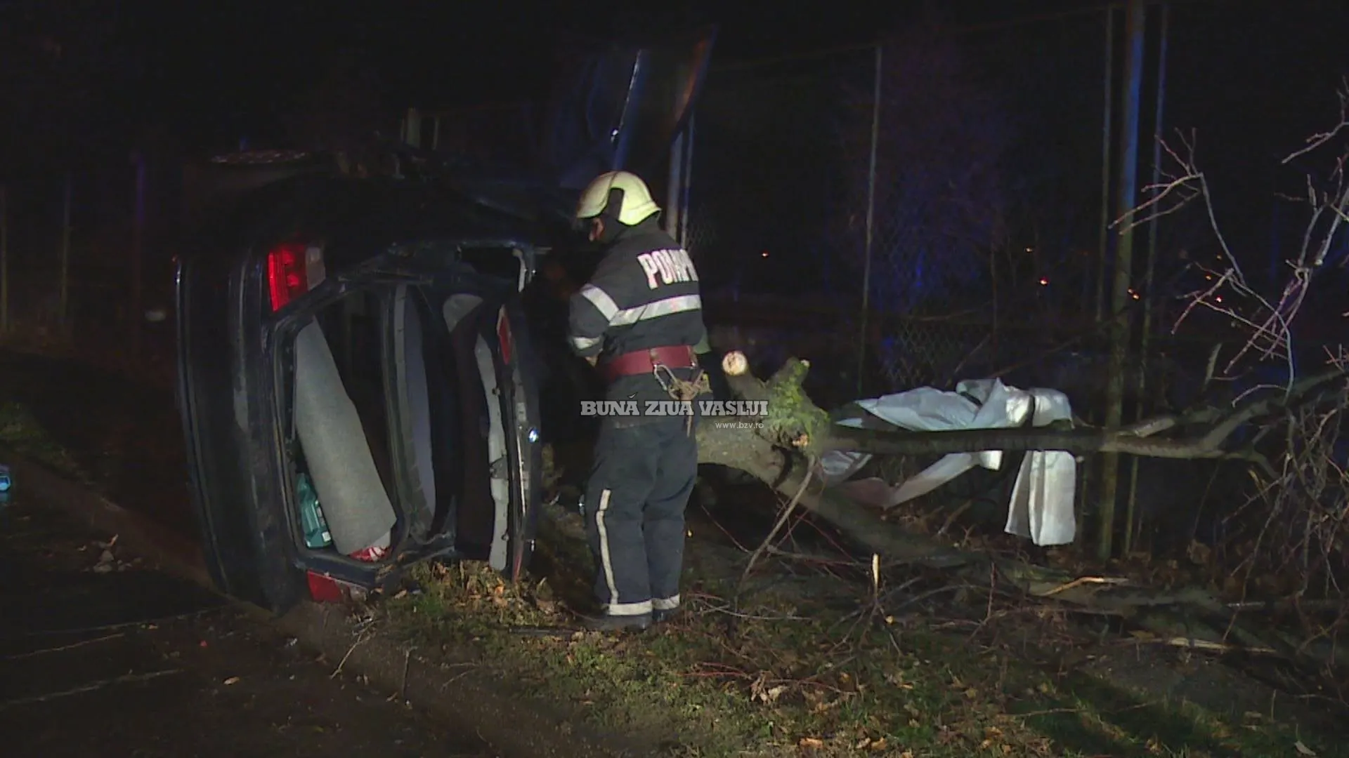 Tregedie în județul Vaslui. Un tânăr și-a pierdut viața după un accident cumplit