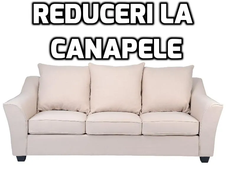 eMAG.ro – Reduceri mari la canapele. Care sunt prețurile