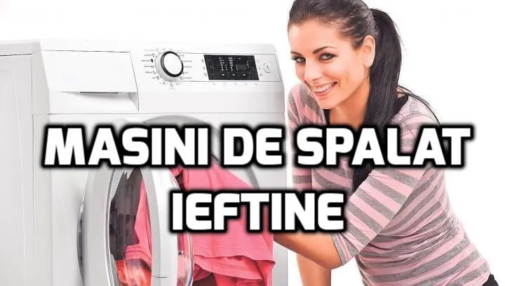 eMAG – Ultima zi de reduceri la mașini de spălat rufe
