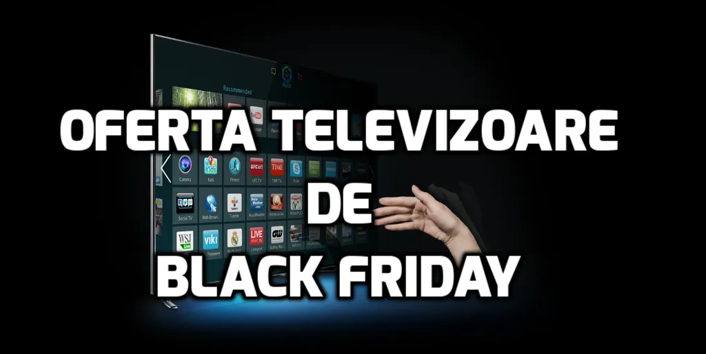 Oferta eMAG la televizoare de Black Friday – Prețuri Smart pentru televizoare Smart