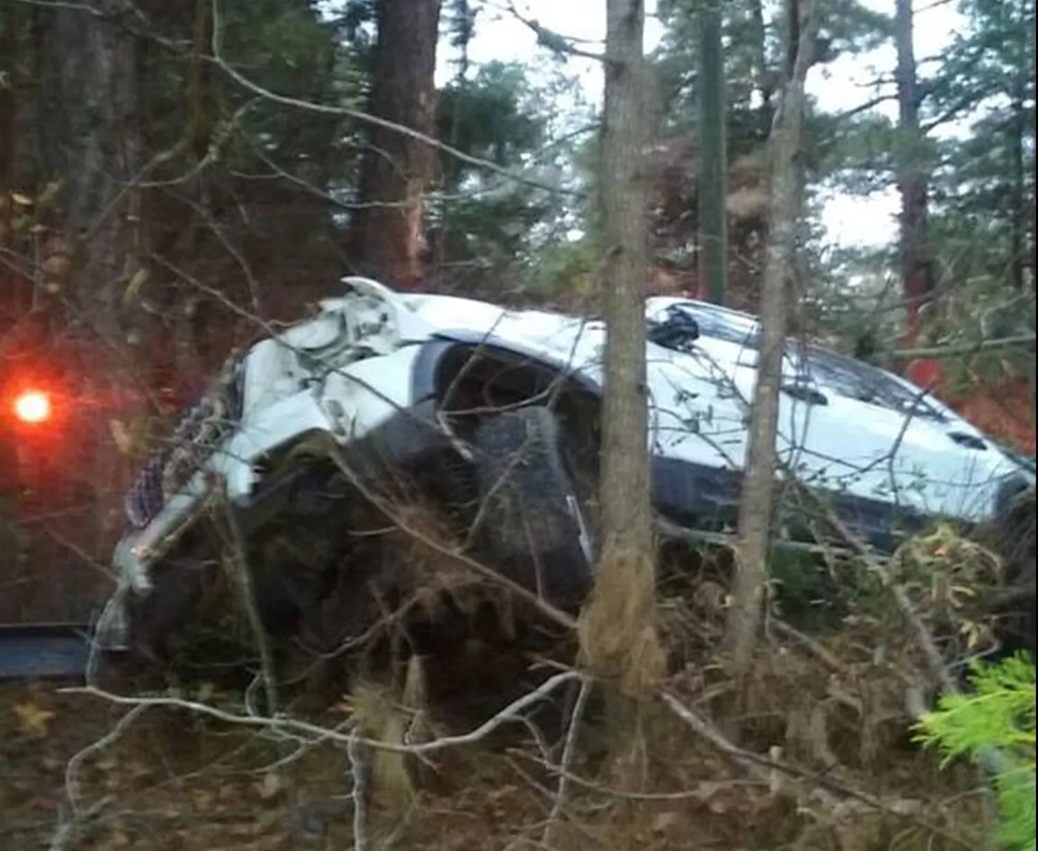 A fost martor la un accident și a făcut o poză.S-a cutremurat când a văzut ce se afla lângă victimă