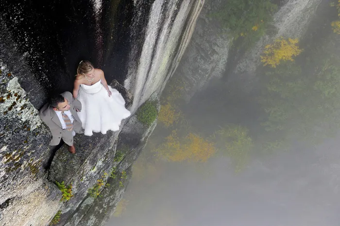 Moment incredibil la nuntă, surprins în imagini. Ce s-a întâmplat?