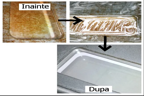 Curăță geamul de la cuptor cu aceste două ingrediente din bucătărie. E mai simplu decât crezi