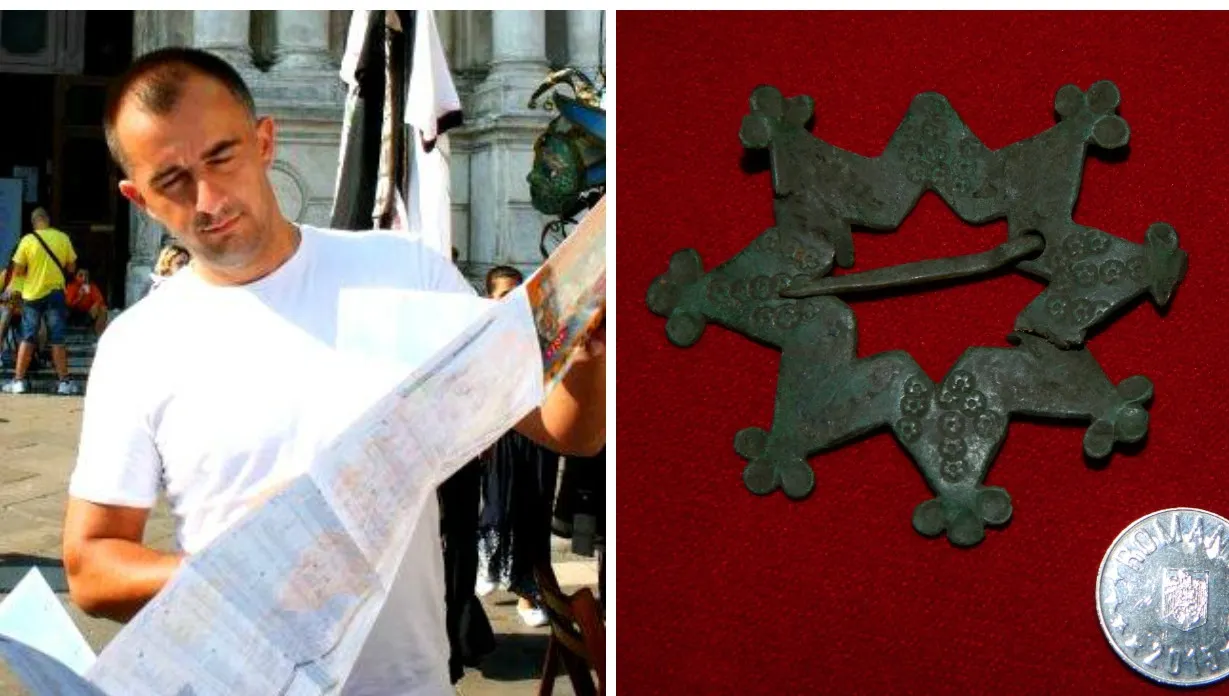A avut o "senzație ciudată" și a început să sape pe deal. Ce a găsit un nemțean sub pământ e uimitor