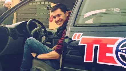 Fostul rugbist George Baltă, paralizat în urmă cu 10 ani, şi-a luat permisul auto