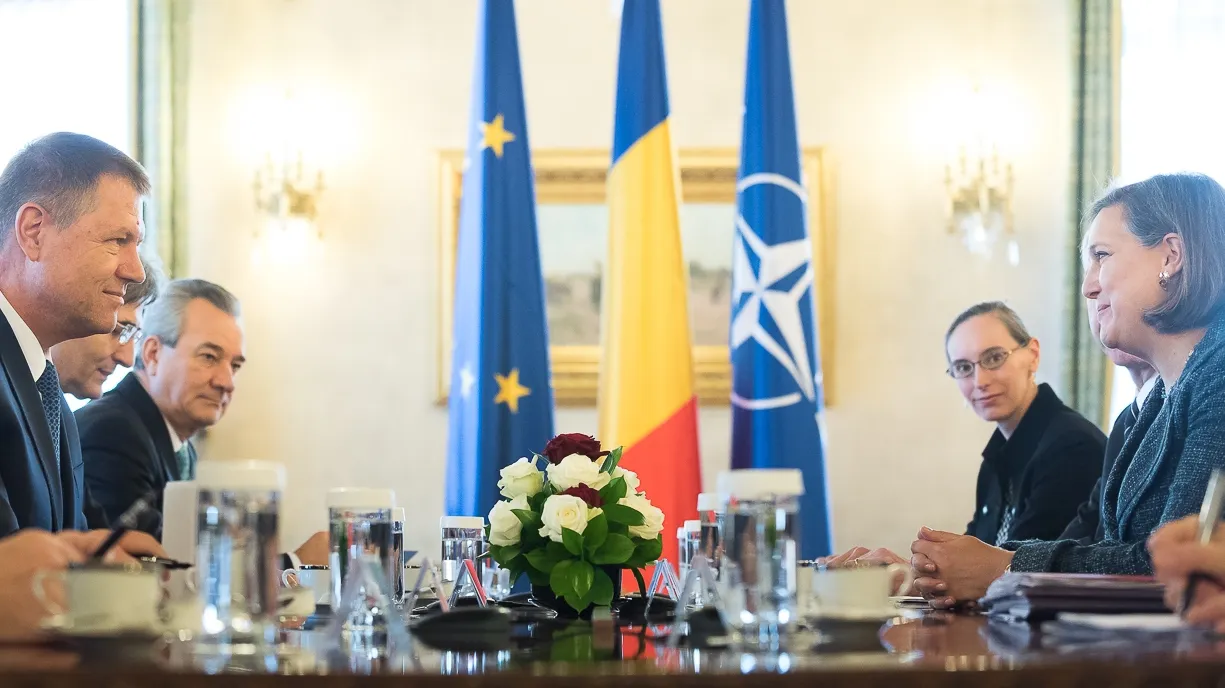 Întrevedere Nuland-Iohannis. SUA laudă progresele substanțiale în lupta împotriva corupției