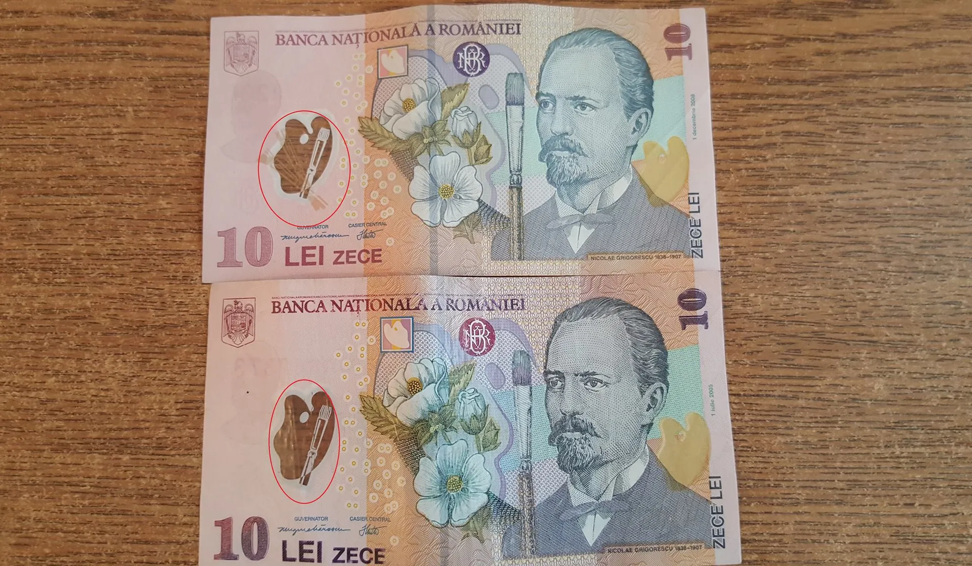 Atenţie la banii pe care îi primiţi ca rest. Cum recunoaştem banii falşi