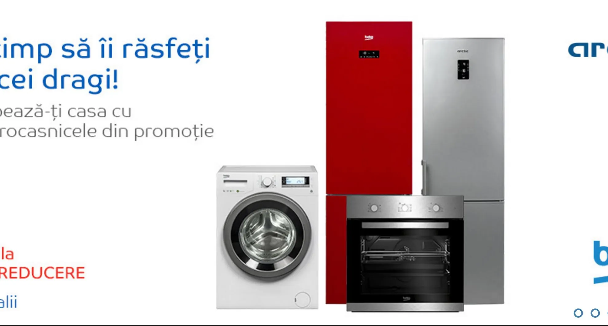eMAG.ro – 5 ocazii de neratat din promotia uriasa pentru electrocasnice mari