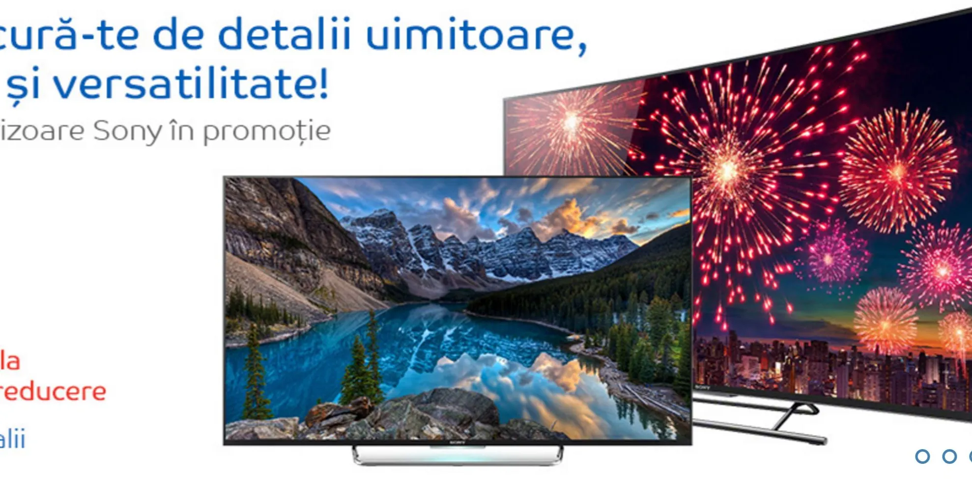 eMAG – 15% reducere pentru cele mai puternice televizoare Sony