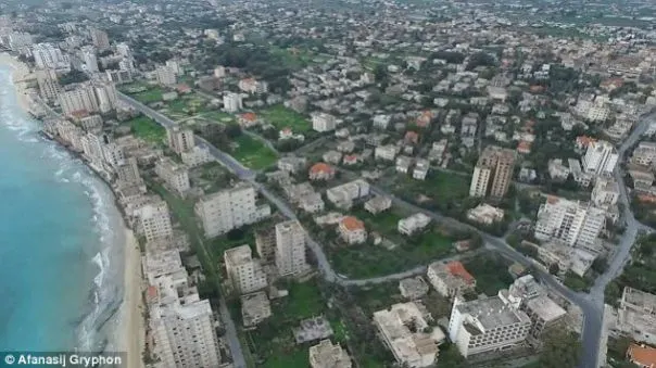 Imagini uimitoare cu ORAȘUL-FANTOMĂ din Cipru