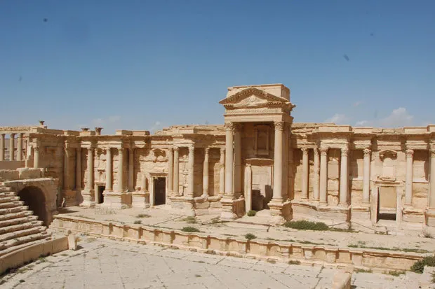 Primele imagini cu situl istoric Palmira, după zece luni de ocupaţie ISIS