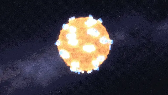 Premieră la NASA. Explozia unei stele gigant s-a produs sub ochii astronomilor