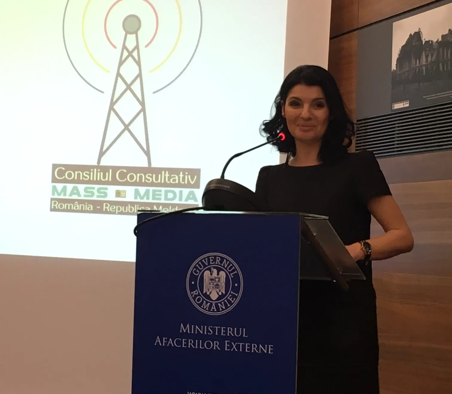 Lavinia Şandru, în Consiliul Media România - Republica Moldova