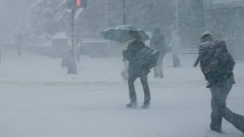După ploi, vin ninsorile! Prognoza meteo pentru începutul săptămânii