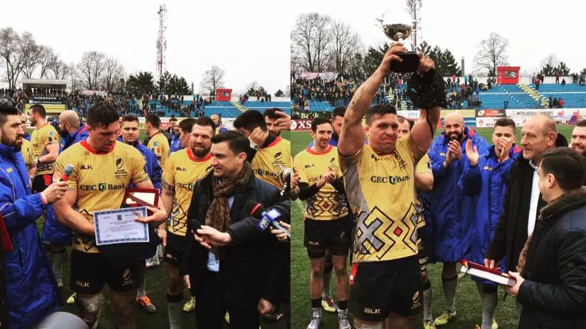 Victorie răsunătoarea la rugby. Echipa României a învins Germania