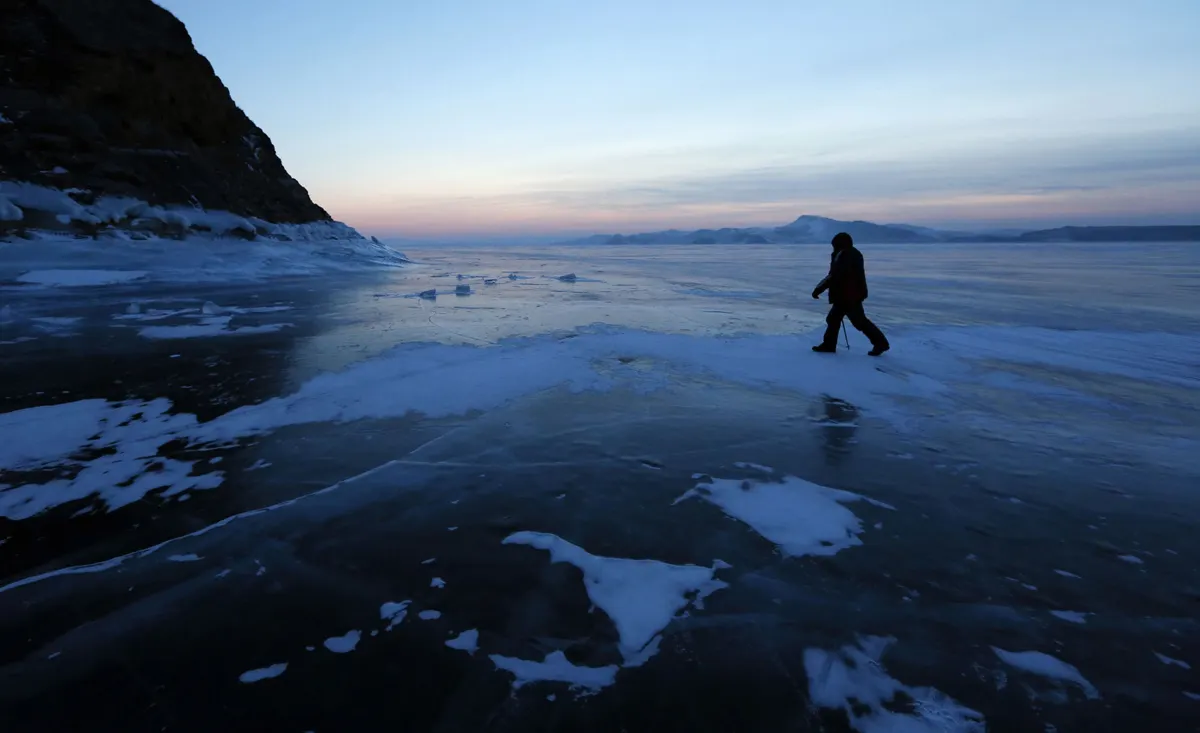 Imagini spectaculoase. Cum arată iarna adevărată în Siberia