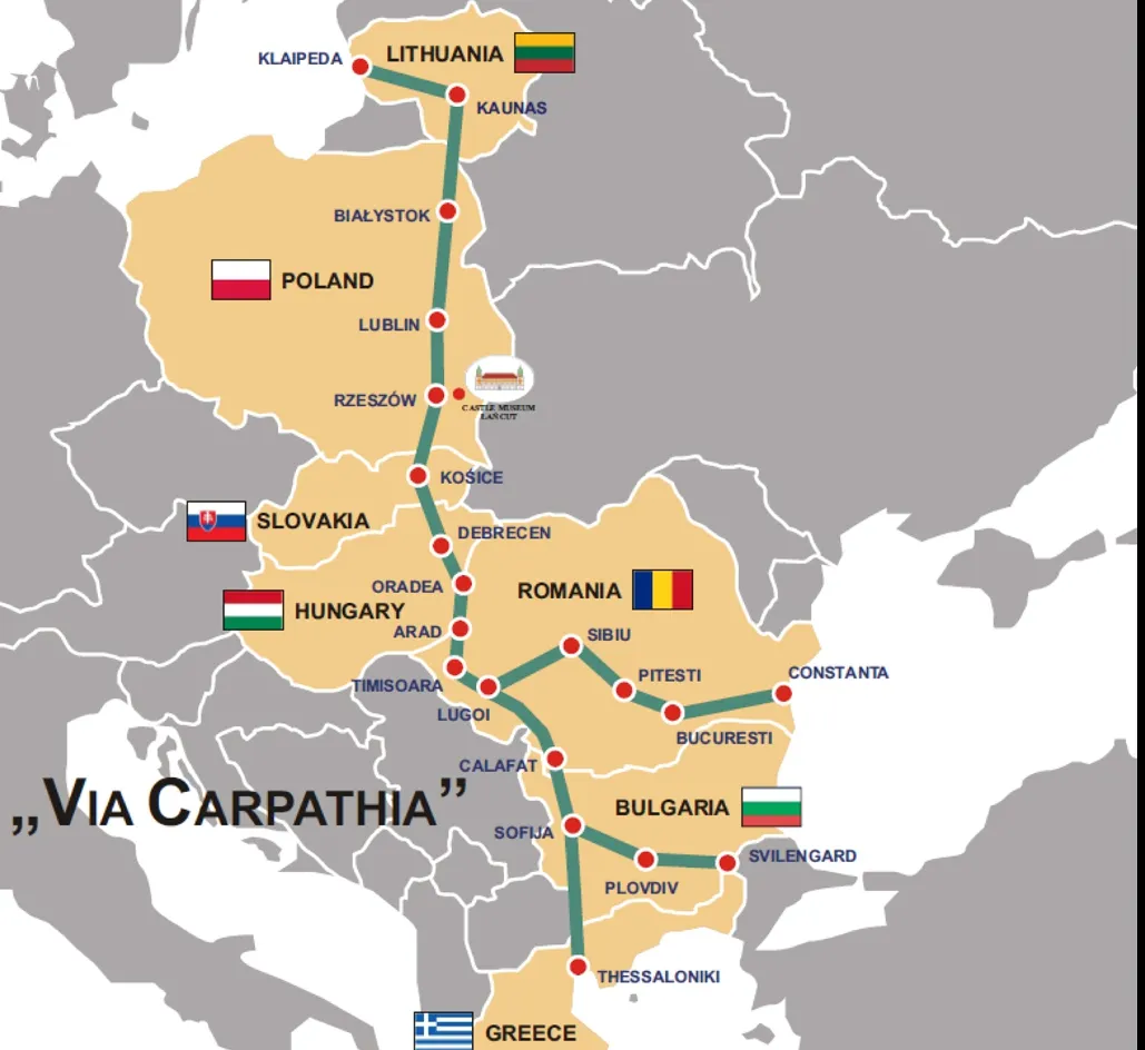 Europa de Est îşi face o autostradă GIGANT. Via Carpatia va trece şi prin România