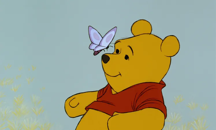 Au vrut să semene cu ursulețul Winnie. Și-au pus asta pe față și au căzut pe jos de râs. Ce a ieșit