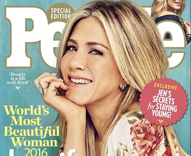 Jennifer Aniston, desemnată „Cea mai frumoasă femeie din lume” în 2016 de revista People