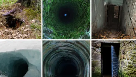 Alege o imagine! Ce intrare îţi inspiră teamă? Ce vei afla este uimitor