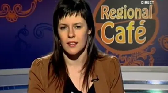 Anunţul făcut de o prezentatoare TVR, în direct: "Sunt aici pe ochi frumoşi. Nu mai sunt bani"