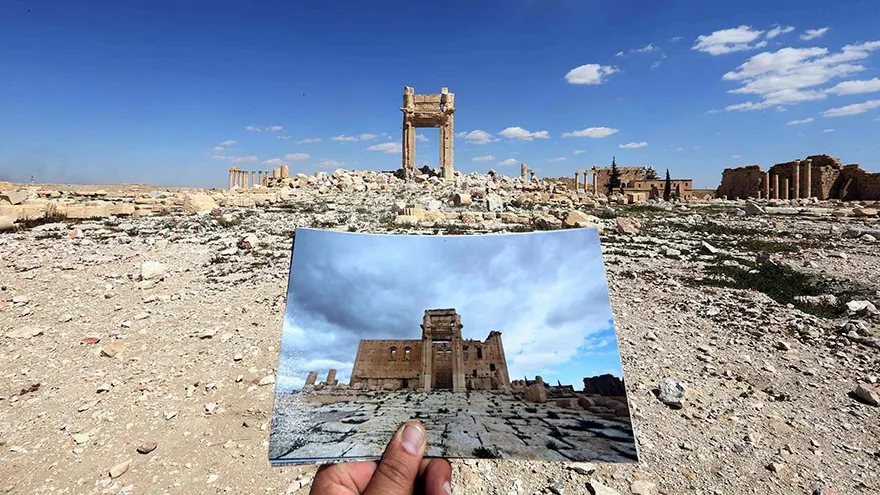 Prăpădul făcut de ISIS în Syria! Monumente istorice întregi, distruse! Fotografii șocante