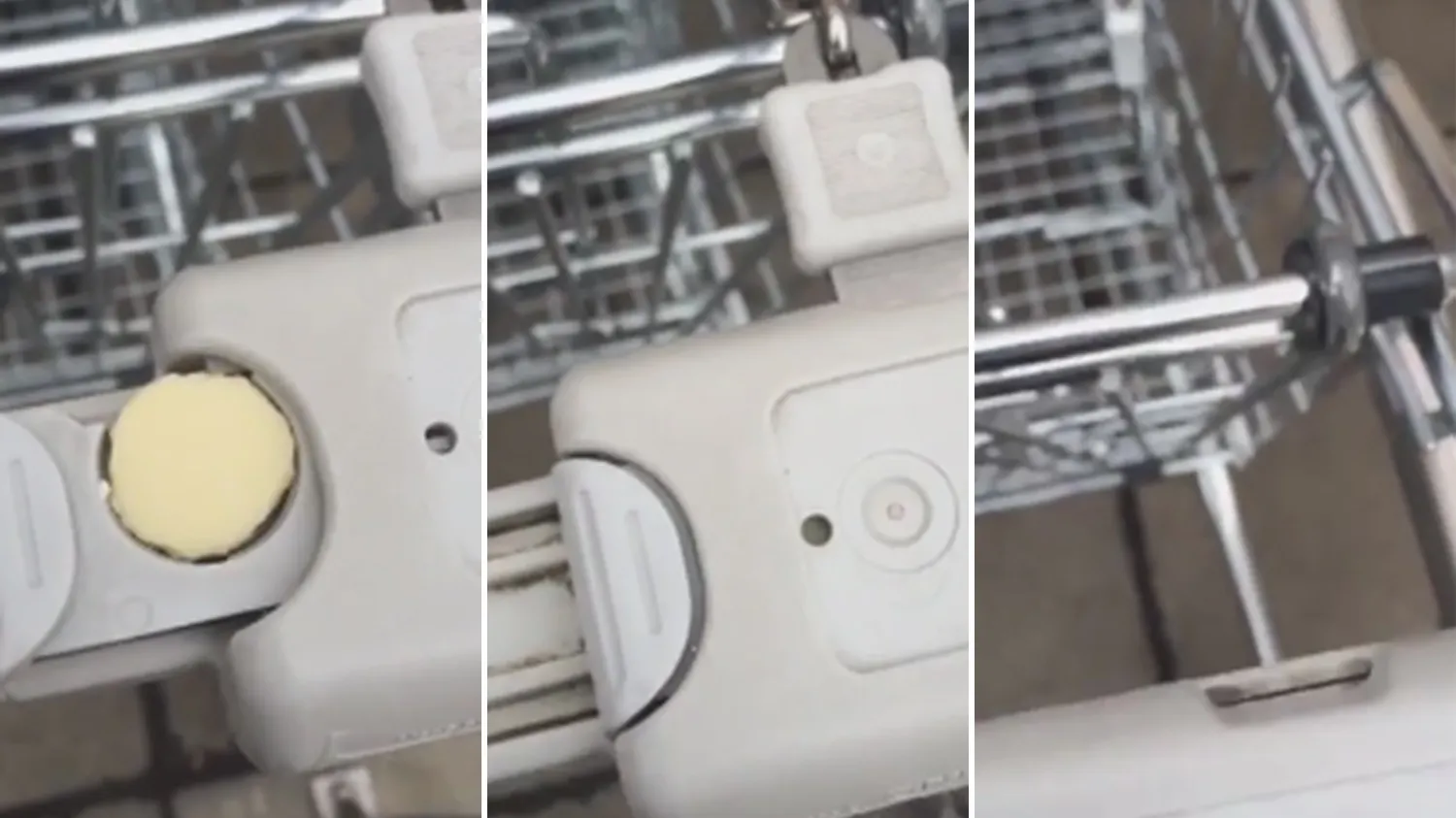 Cum să deblochezi un cărucior de la supermarket fără monedă