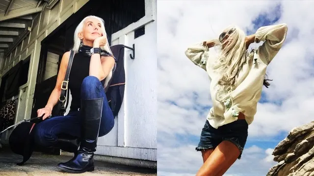 Nimeni nu ştia de ea până la 45 de ani, dar acum, la 61 de ani, este model şi uimeşte lumea!