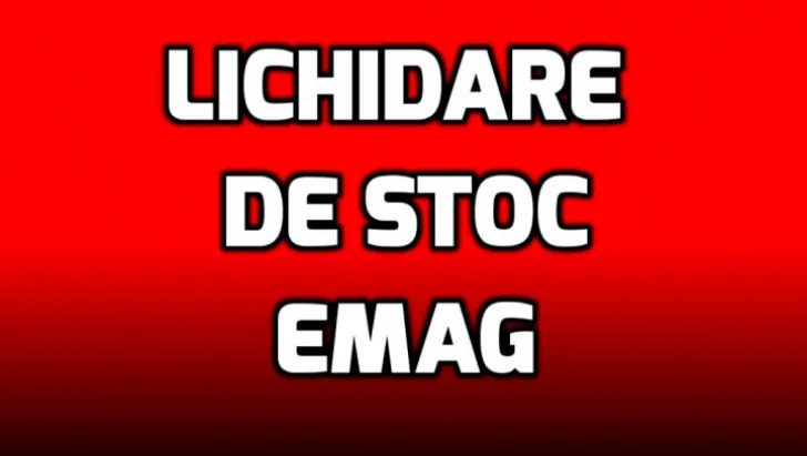 eMAG - INCREDIBIL! Cat au ajuns sa coste aceste 10 produse la lichidare de stoc