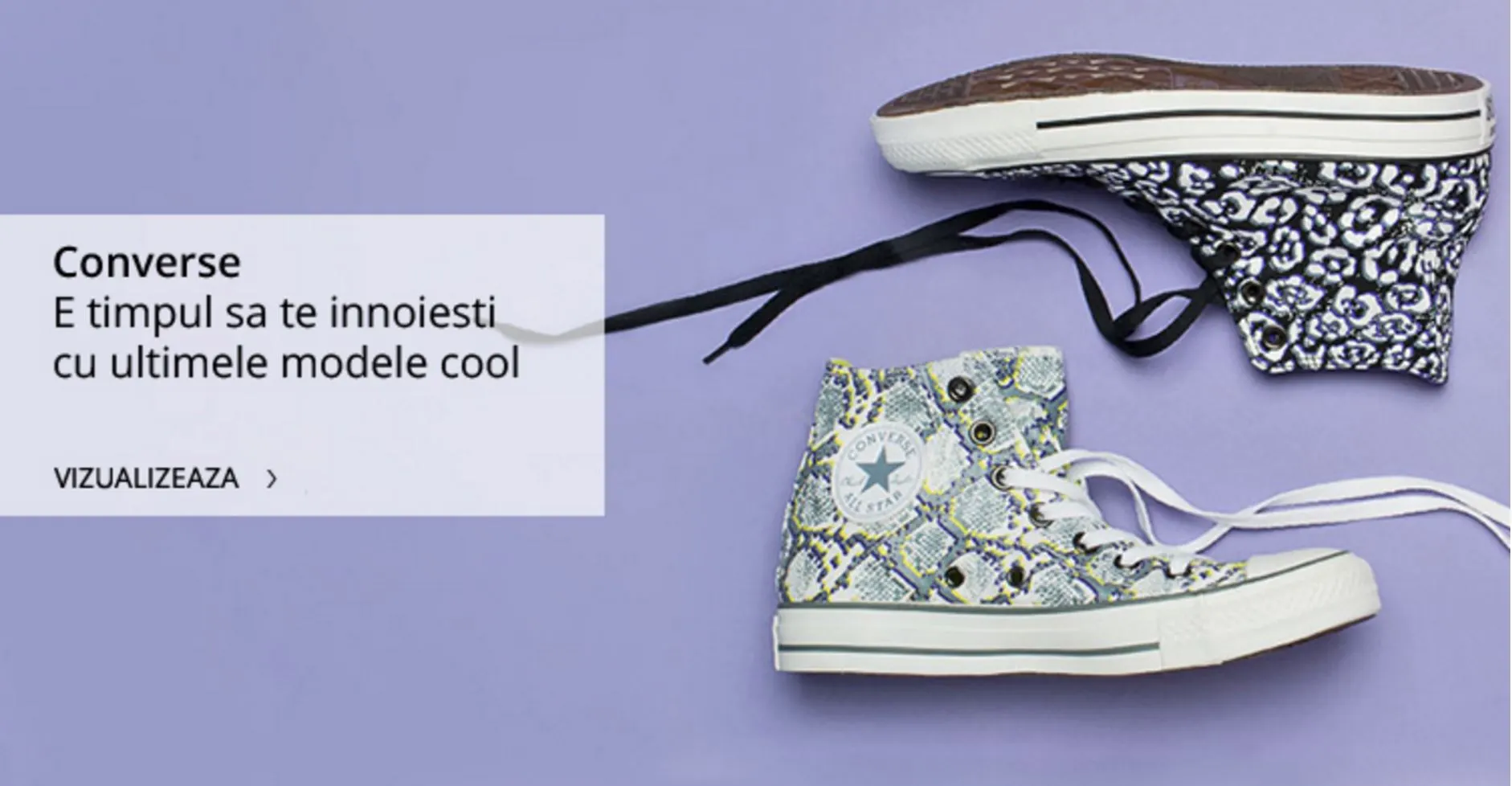 Fashion Days – Reduceri de 50% la tenesii Converse. Care sunt cele mai tari modele