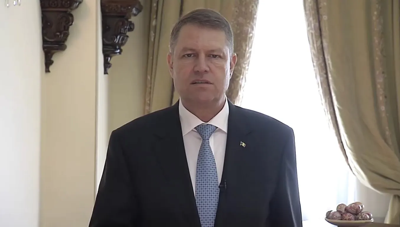 Mesajul preşedintelui Iohannis, de Paşte: "Este un moment care ne defineşte ca oameni"
