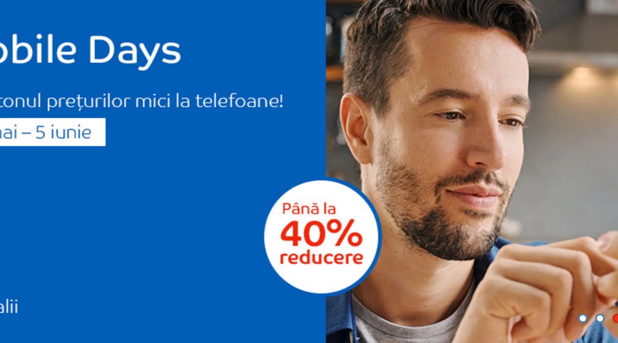 Mobile Days la eMAG – 40% discount - A inceput maratonul preturilor foarte mici la telefoane