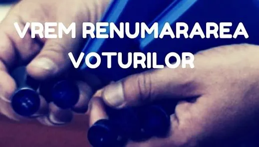 Protest. Se cere renumărarea voturilor în Sectorul 1. Câteva sute de persoane în Piața Universității