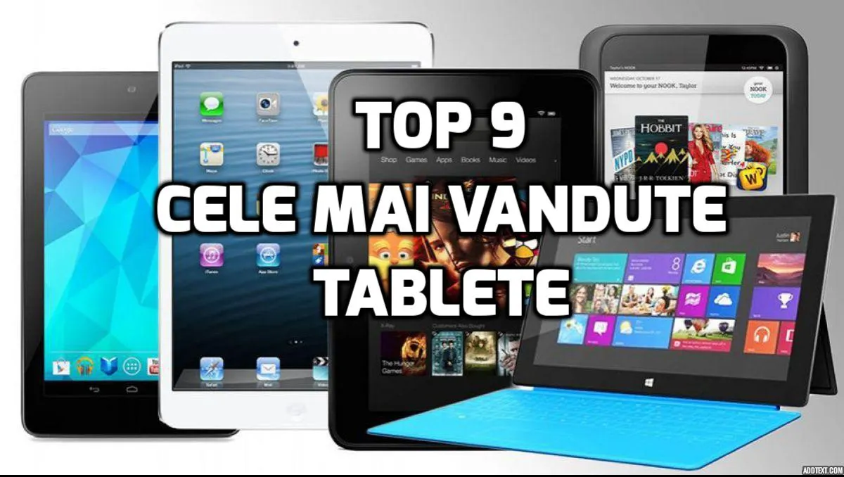 eMAG – Topul celor mai vandute tablete care costa sub 500 de lei
