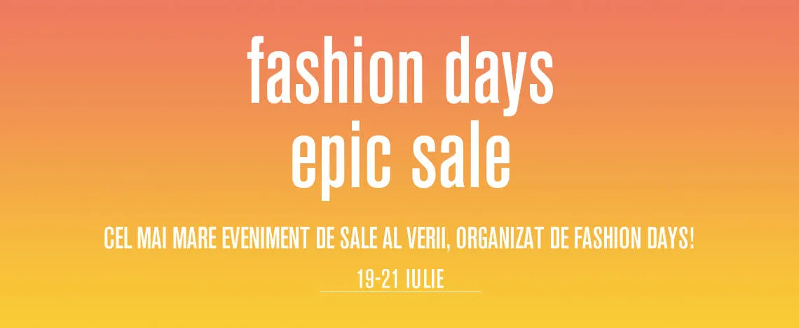 Fashion Days – Epic Sale – cea mai mare promotie din aceasta vara. Iata 5 rochii la promotie