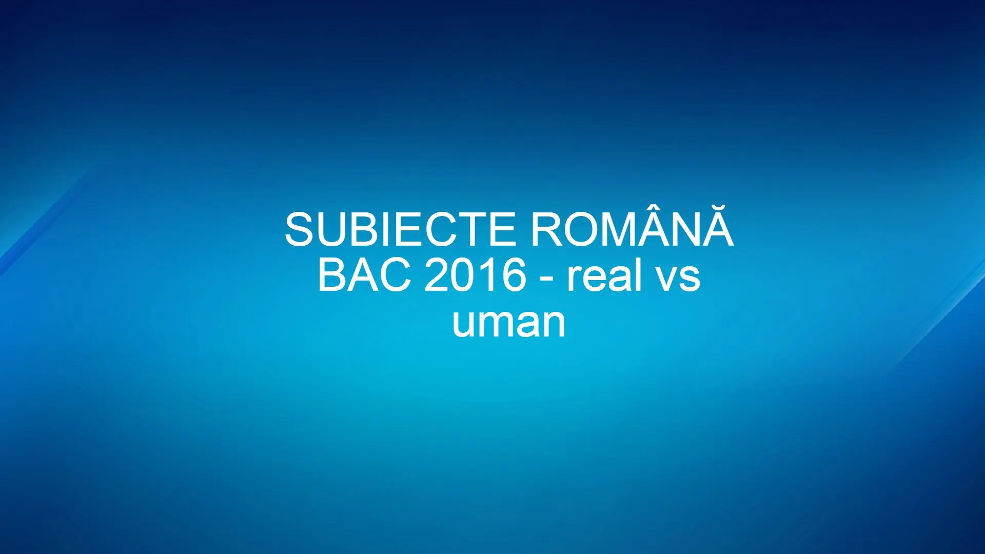 Subiecte romana BAC 2016. BAREM - LISTA ROMANE interbelice și psihologice. Dileme cu "Moromeții"