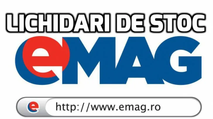 eMAG - Zeci de produse la lichidare de stoc! Preturile sunt scazute foarte mult