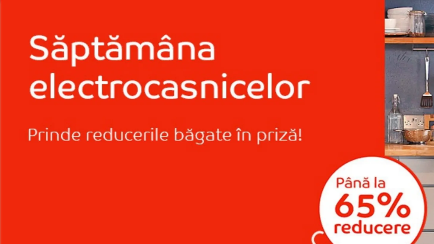 eMAG Saptamana electrocasnicelor - Top 10 cele mai ieftine oferte de electrocasnice ale saptamanii
