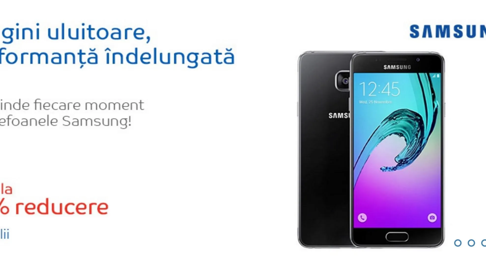 eMAG – Telefoanele Samsung sunt mai ieftine cu pana la 25%