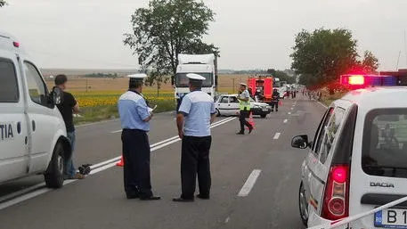 Traficul pe DN1 este îngreunat din cauza unui accident rutier