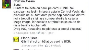 5 mesaje tari din valul de pe FB, în ziua neagră a ING: "Noua cine ne plateste alcoolul"?