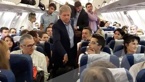 Cioloş a călătorit până la Munchen cu o cursă de linie, la clasa Economic