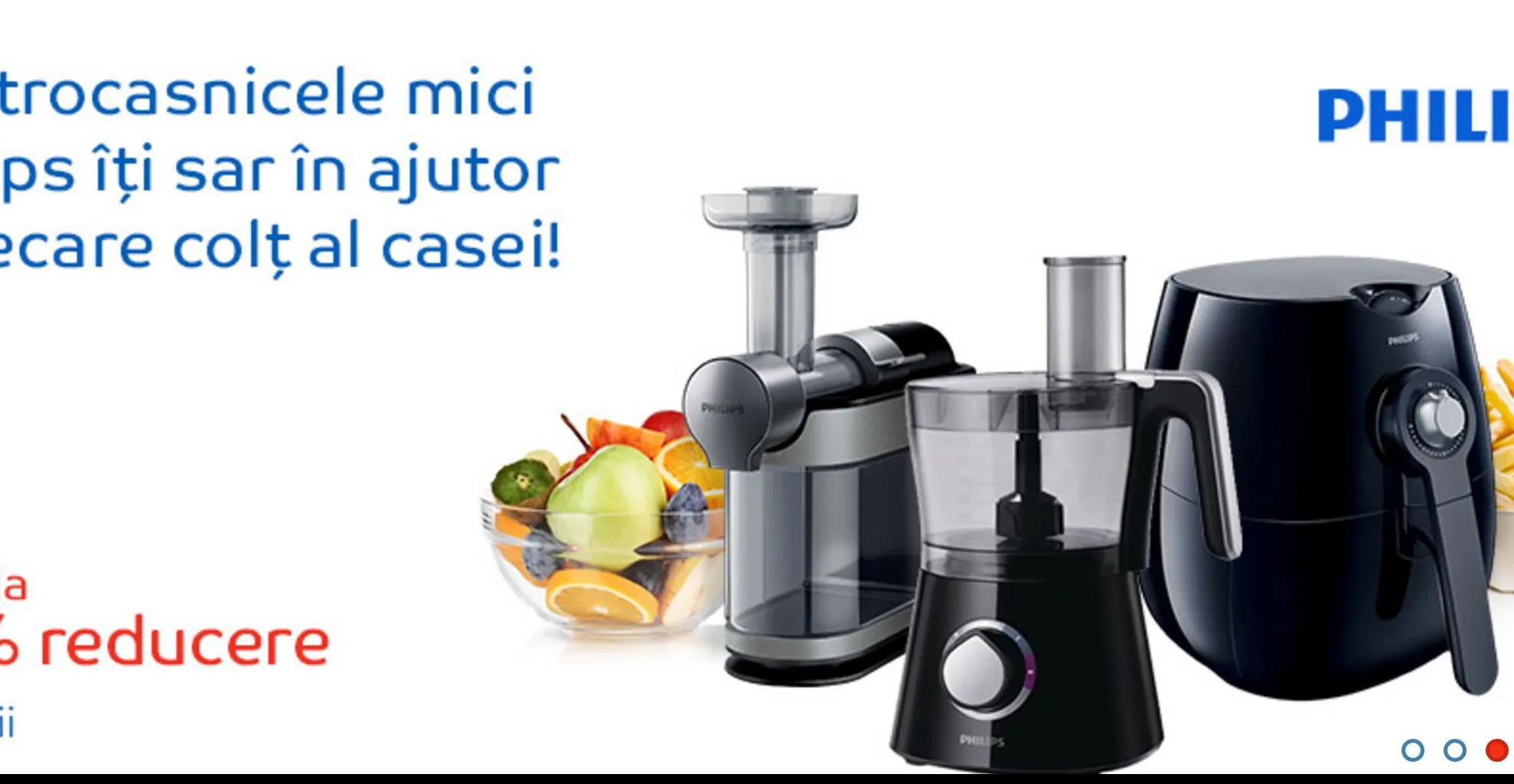 eMAG – Promotie uriasa la electrocasnicele Philips